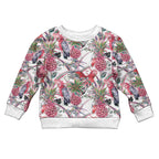 Australia Pink Galah Kid Ugly Christmas Sweater Rose-breasted Cockatoo Pineapple Seamless Vibes - Aussie Hoodie