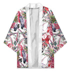 Australia Pink Galah Kimono Rose-breasted Cockatoo Pineapple Seamless Vibes - Aussie Hoodie