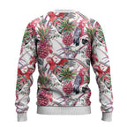 Australia Pink Galah Ugly Christmas Sweater Rose-breasted Cockatoo Pineapple Seamless Vibes - Aussie Hoodie