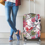 Australia Pink Galah Luggage Cover Rose-breasted Cockatoo Pineapple Seamless Vibes - Aussie Hoodie