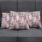 Australia Pink Galah Pillow Cover Rose-breasted Cockatoo Pineapple Seamless Vibes - Aussie Hoodie