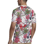 Australia Pink Galah Rugby Jersey Rose-breasted Cockatoo Pineapple Seamless Vibes - Aussie Hoodie