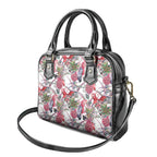 Australia Pink Galah Shoulder Handbag Rose-breasted Cockatoo Pineapple Seamless Vibes - Aussie Hoodie