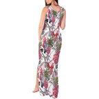 Australia Pink Galah Tank Maxi Dress Rose-breasted Cockatoo Pineapple Seamless Vibes - Aussie Hoodie