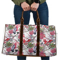 Australia Pink Galah Travel Bag Rose-breasted Cockatoo Pineapple Seamless Vibes - Aussie Hoodie