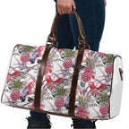 Australia Pink Galah Travel Bag Rose-breasted Cockatoo Pineapple Seamless Vibes - Aussie Hoodie