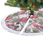 Australia Pink Galah Tree Skirt Rose-breasted Cockatoo Pineapple Seamless Vibes - Aussie Hoodie