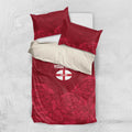 Custom England Rugby 2025 Bedding Set Go Champions Red Rose