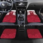 Custom England Rugby 2025 Car Mats Go Champions Red Rose