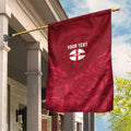 Custom England Rugby 2025 Garden Flag Go Champions Red Rose