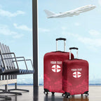 Custom England Rugby 2025 Luggage Cover Go Champions Red Rose