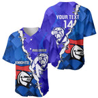 Custom Bulldogs And Knights Rugby 2025 Baseball Jersey Dynamic Style