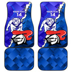Custom Bulldogs And Knights Rugby 2025 Car Mats Dynamic Style