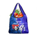 Custom Bulldogs And Knights Rugby 2025 Grocery Bag Dynamic Style