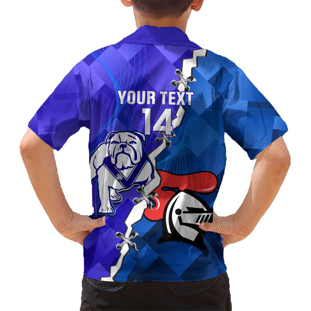 Custom Bulldogs And Knights Rugby 2025 Hawaiian Shirt Dynamic Style