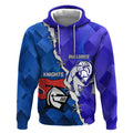Custom Bulldogs And Knights Rugby 2025 Hoodie Dynamic Style