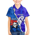 Custom Bulldogs And Knights Rugby 2025 Kid Hawaiian Shirt Dynamic Style