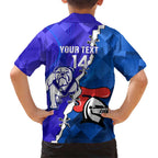 Custom Bulldogs And Knights Rugby 2025 Kid Hawaiian Shirt Dynamic Style