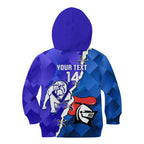 Custom Bulldogs And Knights Rugby 2025 Kid Hoodie Dynamic Style