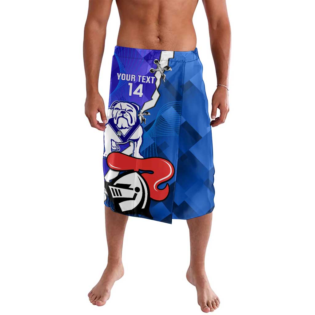 Custom Bulldogs And Knights Rugby 2025 Lavalava Dynamic Style