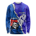 Custom Bulldogs And Knights Rugby 2025 Long Sleeve Shirt Dynamic Style