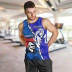 Custom Bulldogs And Knights Rugby 2025 Men Tank Top Dynamic Style