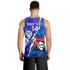 Custom Bulldogs And Knights Rugby 2025 Men Tank Top Dynamic Style