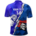 Custom Bulldogs And Knights Rugby 2025 Polo Shirt Dynamic Style