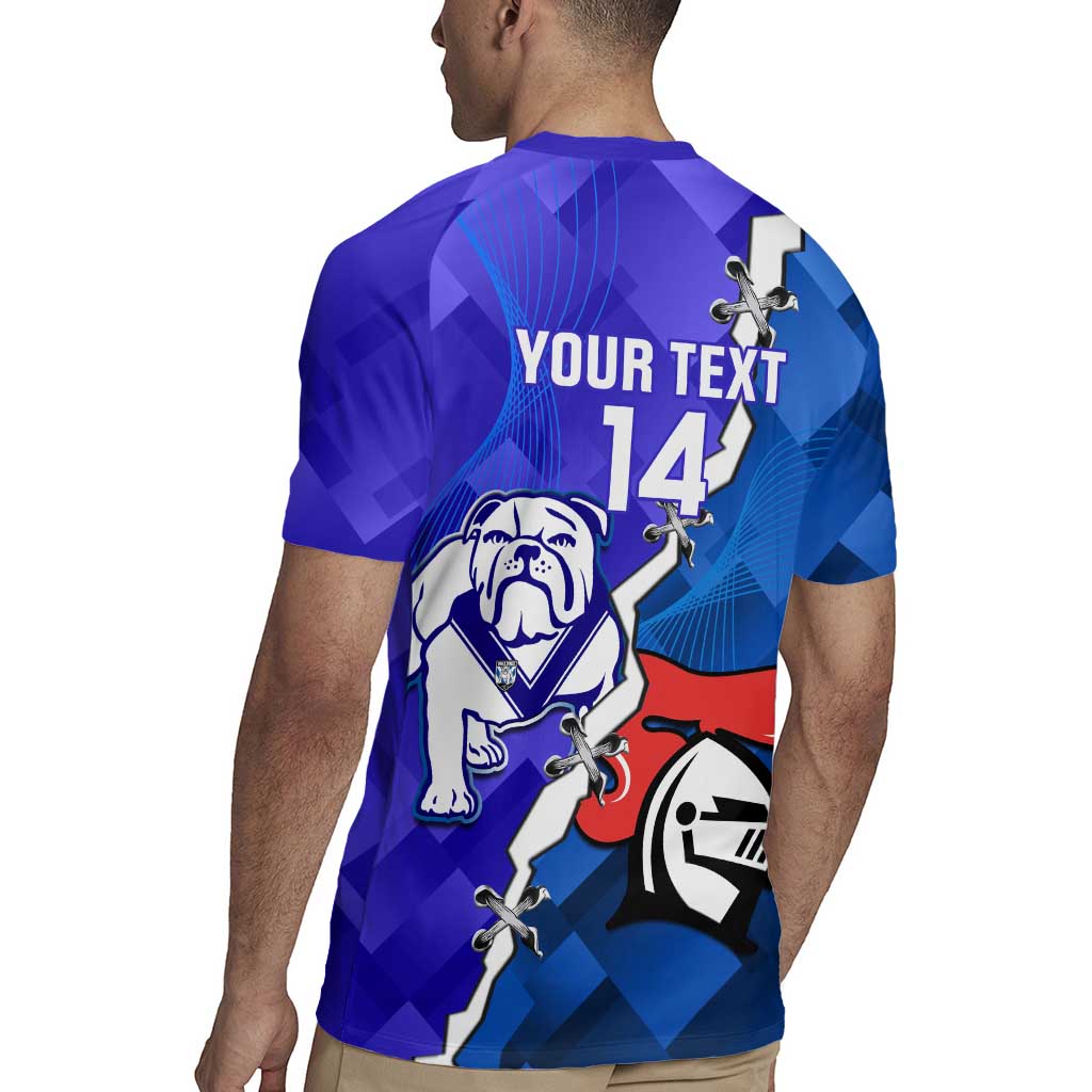 Custom Bulldogs And Knights Rugby 2025 Rugby Jersey Dynamic Style