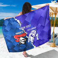 Custom Bulldogs And Knights Rugby 2025 Sarong Dynamic Style