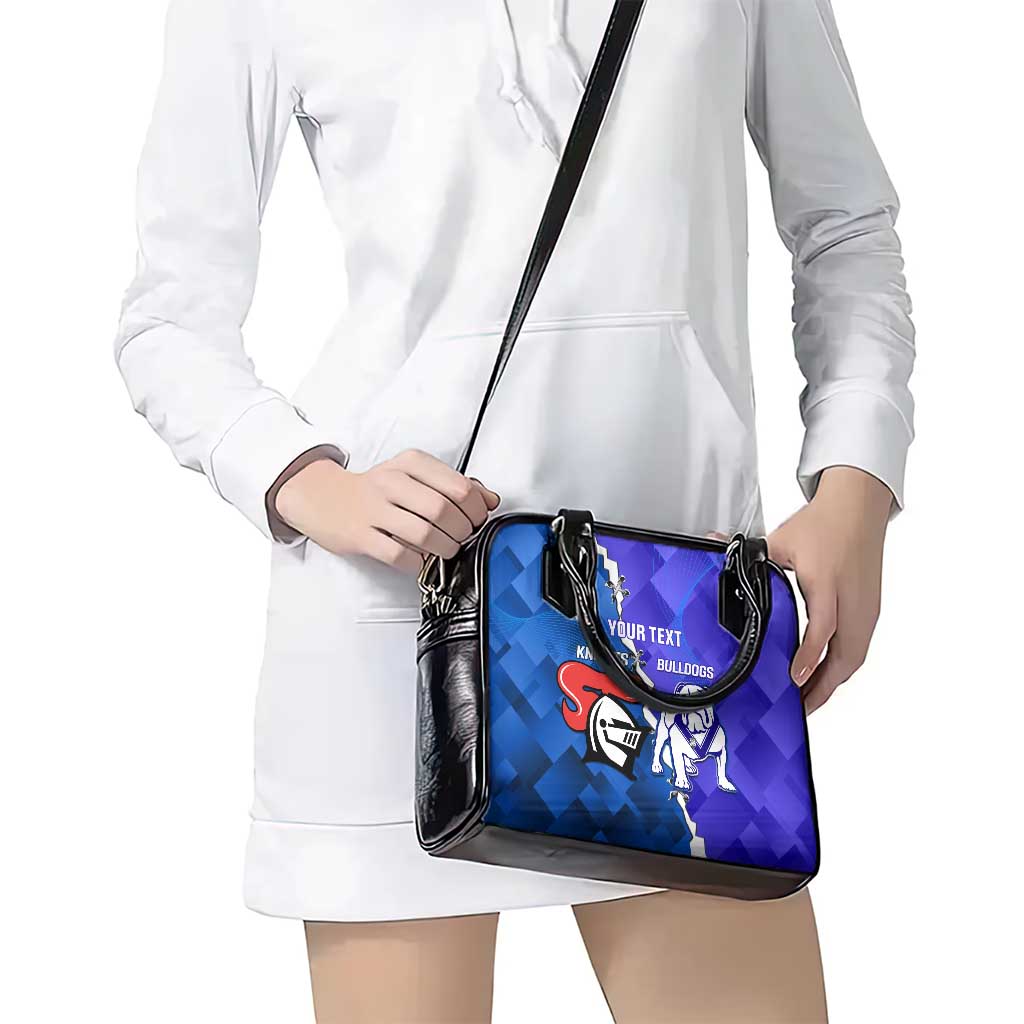 Custom Bulldogs And Knights Rugby 2025 Shoulder Handbag Dynamic Style