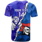 Custom Bulldogs And Knights Rugby 2025 T Shirt Dynamic Style