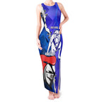 Custom Bulldogs And Knights Rugby 2025 Tank Maxi Dress Dynamic Style