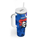 Custom Bulldogs And Knights Rugby 2025 Tumbler With Handle Dynamic Style