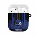 New Zealand Auckland Football Custom AirPods Case Go City of Sails Est 2025