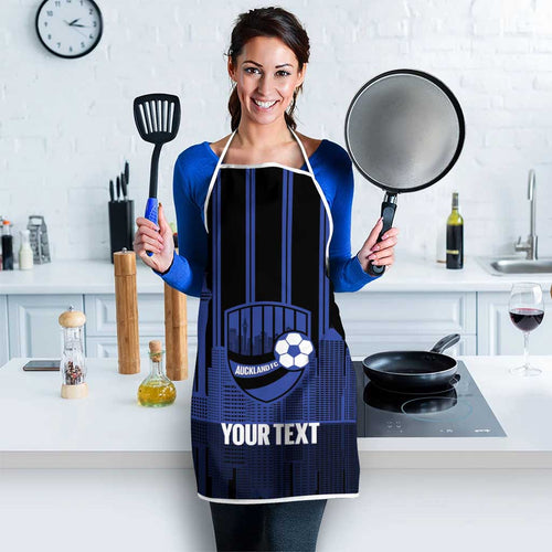 New Zealand Auckland Football Custom Apron Go City of Sails Est 2025