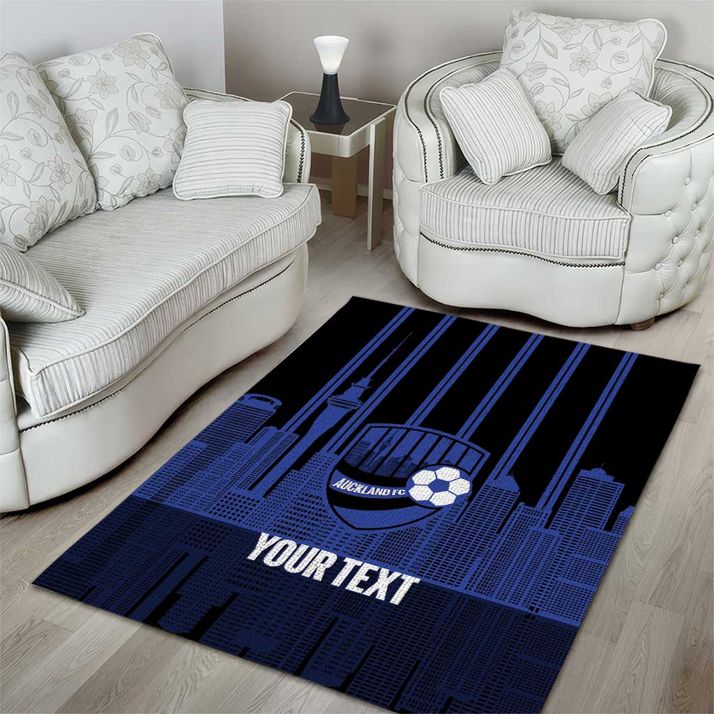 New Zealand Auckland Football Custom Area Rug Go City of Sails Est 2025