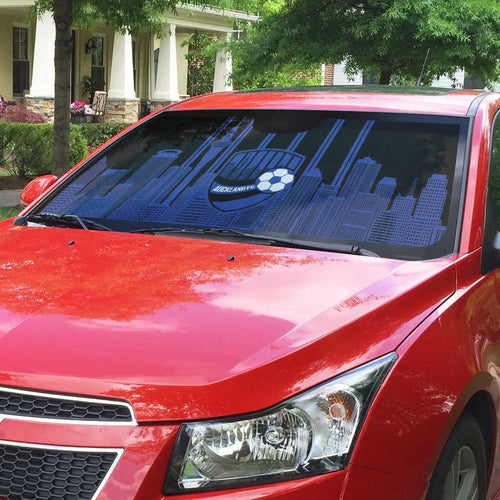 New Zealand Auckland Football Custom Auto Sun Shade Go City of Sails Est 2025