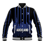 New Zealand Auckland Football Custom Baseball Jacket Go City of Sails Est 2025