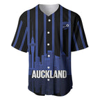 New Zealand Auckland Football Custom Baseball Jersey Go City of Sails Est 2025