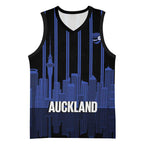 New Zealand Auckland Football Custom Basketball Jersey Go City of Sails Est 2025