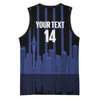 New Zealand Auckland Football Custom Basketball Jersey Go City of Sails Est 2025