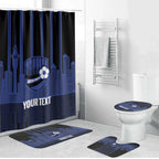 New Zealand Auckland Football Custom Bathroom Set Go City of Sails Est 2025