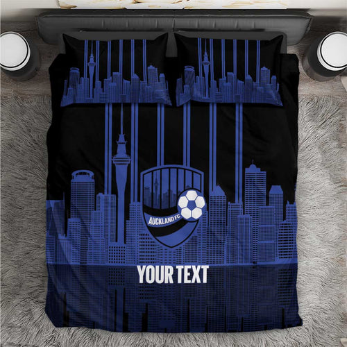 New Zealand Auckland Football Custom Bedding Set Go City of Sails Est 2025