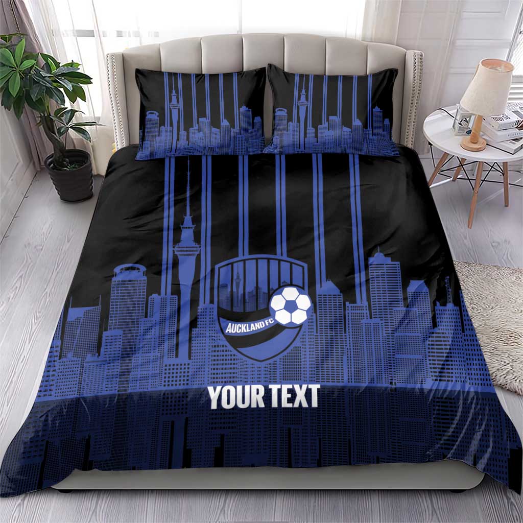 New Zealand Auckland Football Custom Bedding Set Go City of Sails Est 2025