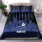 New Zealand Auckland Football Custom Bedding Set Go City of Sails Est 2025