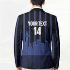 New Zealand Auckland Football Custom Blazer Go City of Sails Est 2025