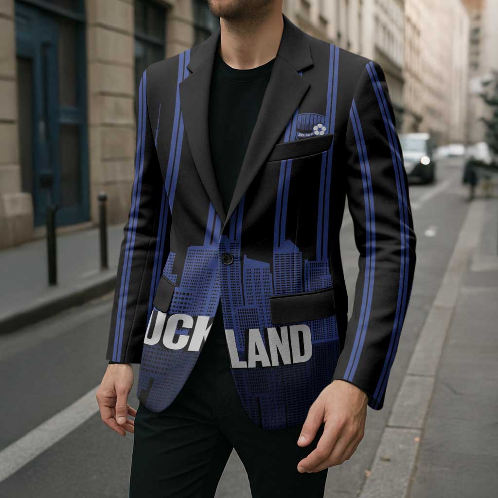 New Zealand Auckland Football Custom Blazer Go City of Sails Est 2025