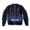 New Zealand Auckland Football Custom Bomber Jacket Go City of Sails Est 2025