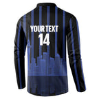 New Zealand Auckland Football Custom Button Sweatshirt Go City of Sails Est 2025